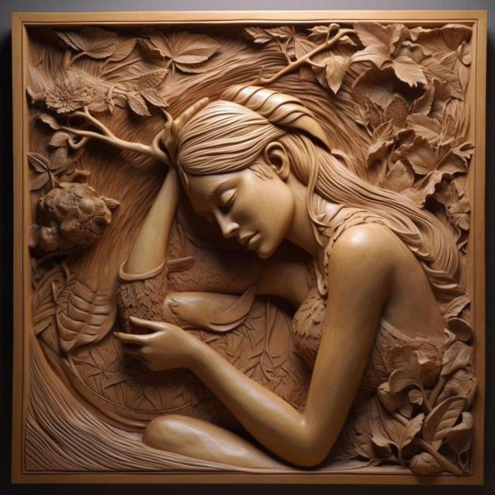 نموذج ثلاثي الأبعاد لآلة CNC 3D Art 